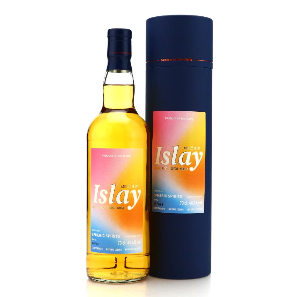 Islay Single Malt 25 Year Old Spheric Spirits / Bottle #08