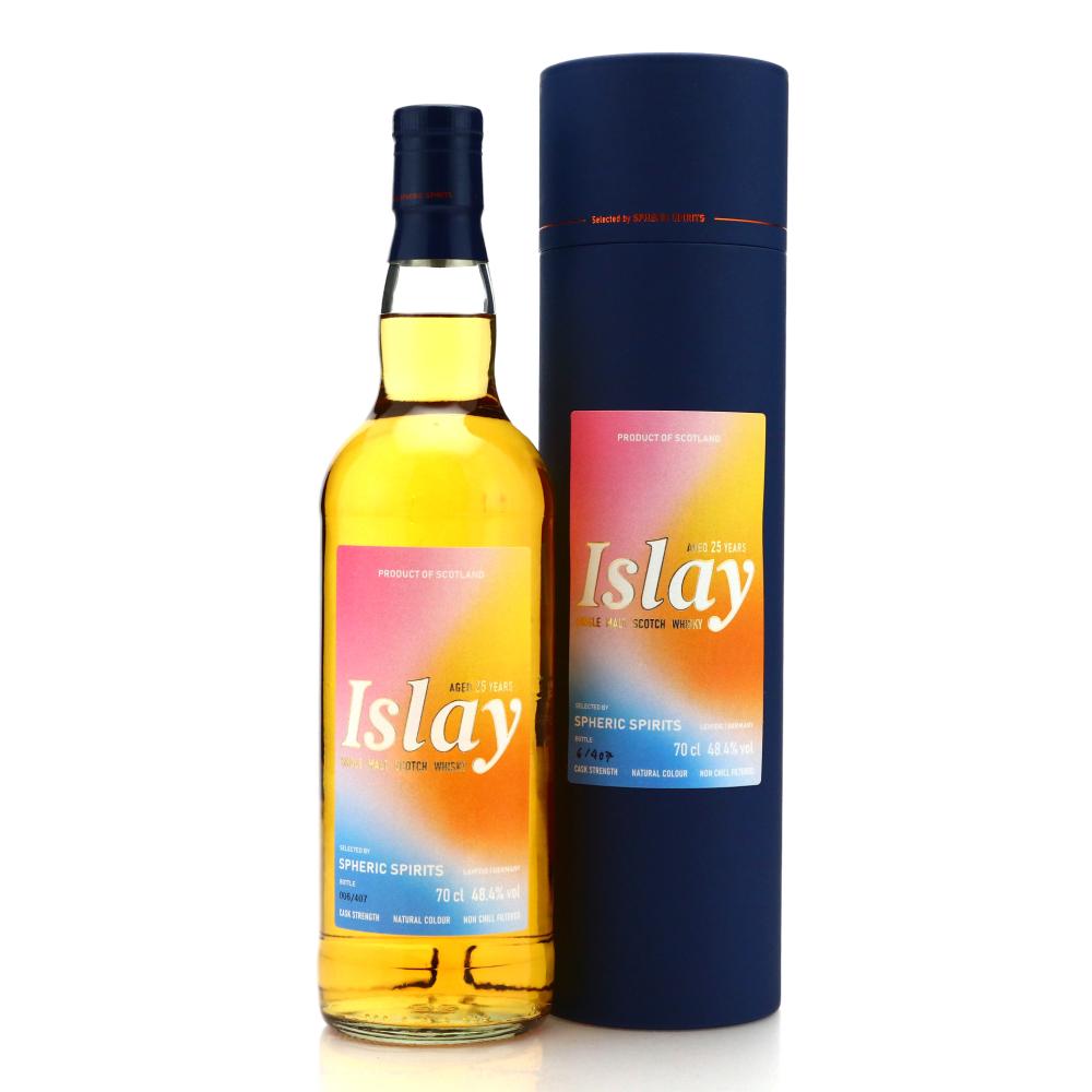 Islay Single Malt 25 Year Old Spheric Spirits / Bottle #06