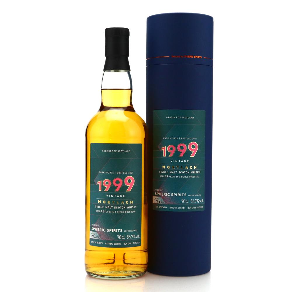Mortlach 1999 Spheric Spirits 22 Year Old / Bottle #03