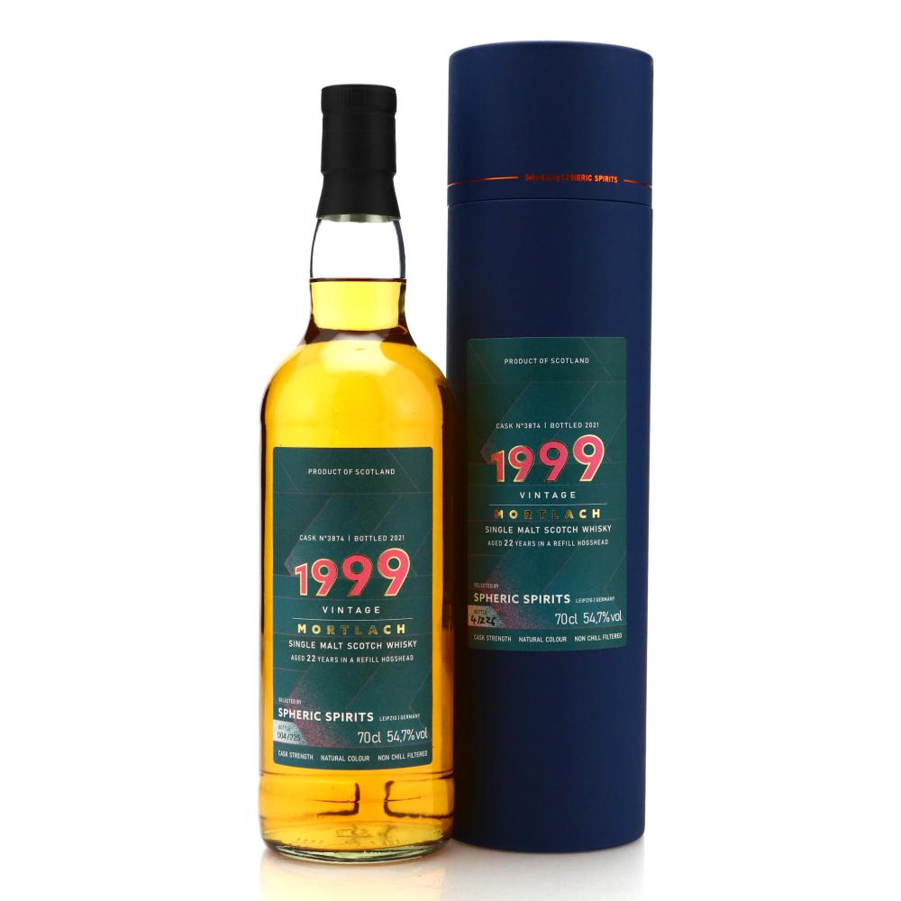 Mortlach 1999 Spheric Spirits 22 Year Old / Bottle #04