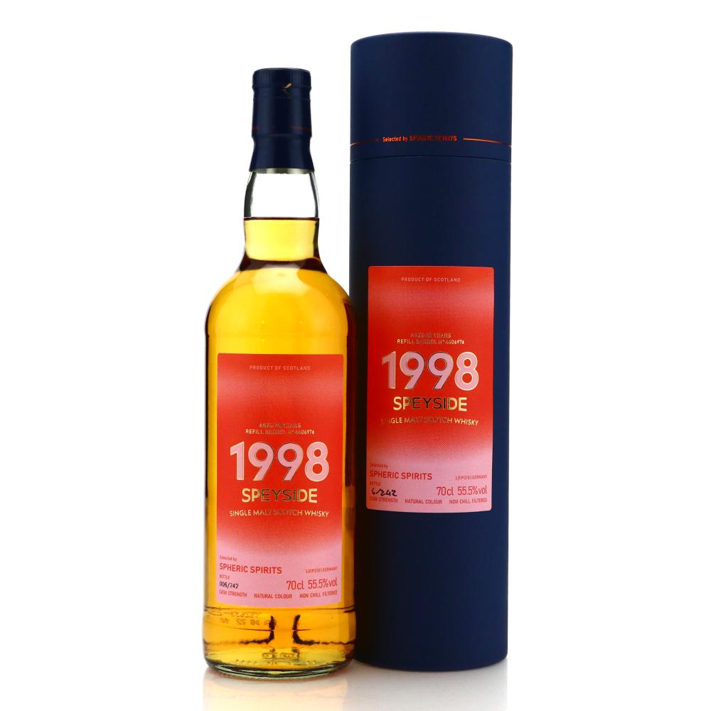 Speyside Single Malt 1998 Spheric Spirits 23 Year Old / Bottle #06