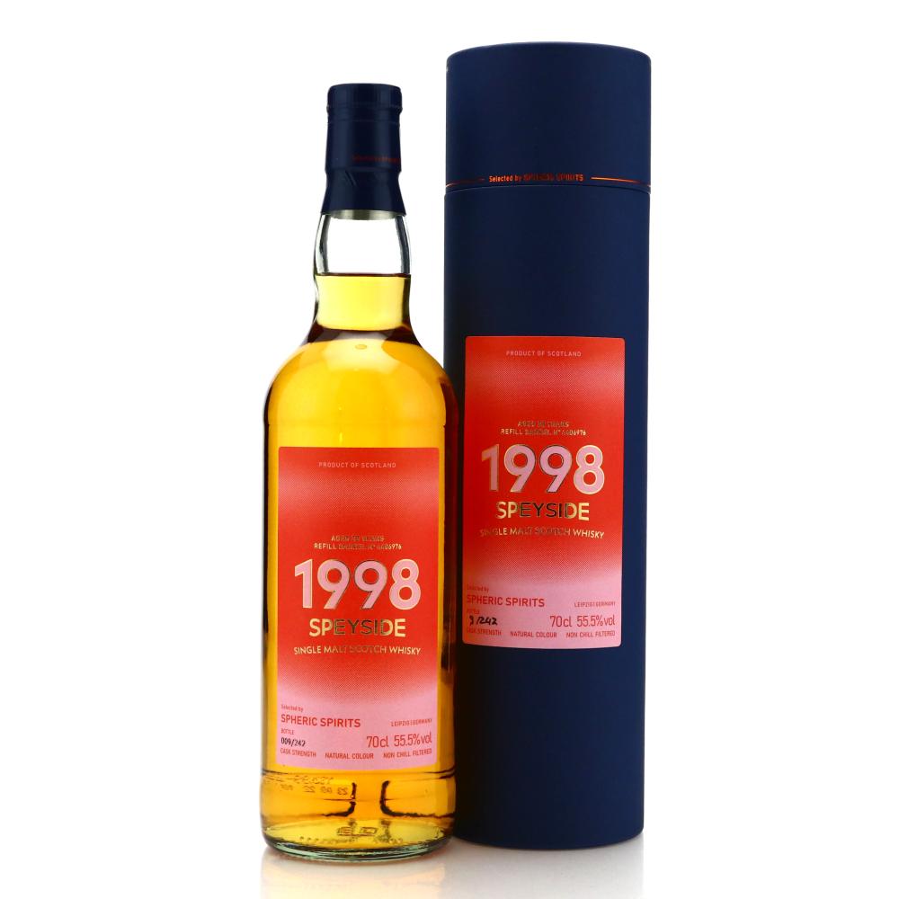 Speyside Single Malt 1998 Spheric Spirits 23 Year Old / Bottle #09