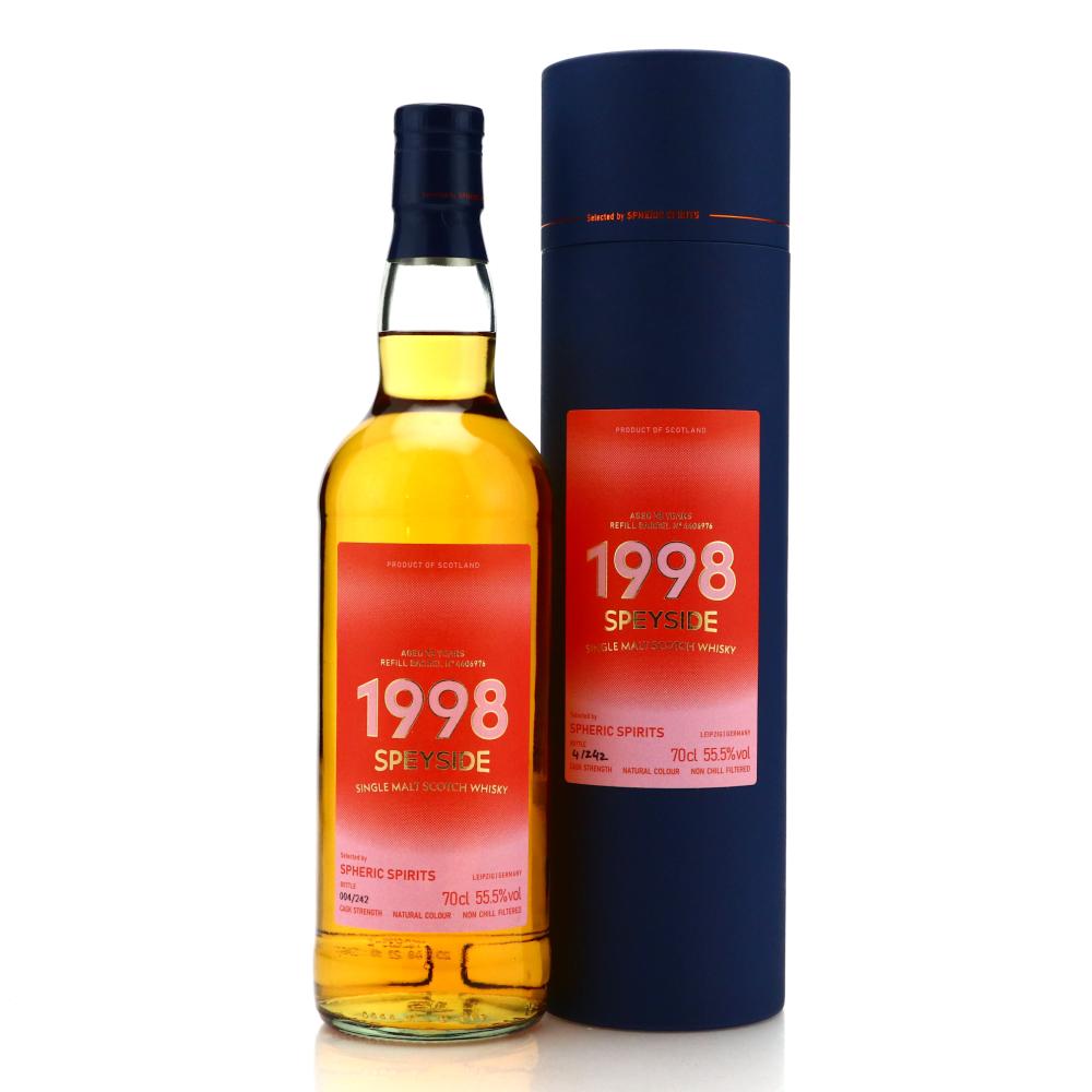 Speyside Single Malt 1998 Spheric Spirits 23 Year Old / Bottle #04