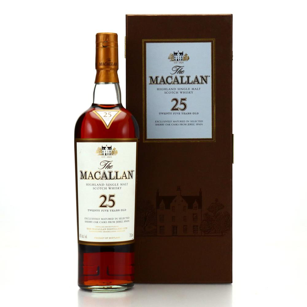 Macallan 25 Year Old pre-2012 75cl / US Import