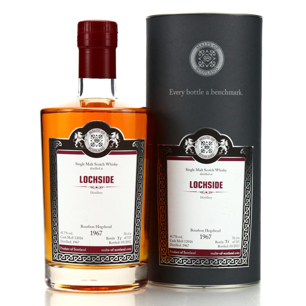 Lochside 1967 Malts of Scotland Bourbon Hogshead