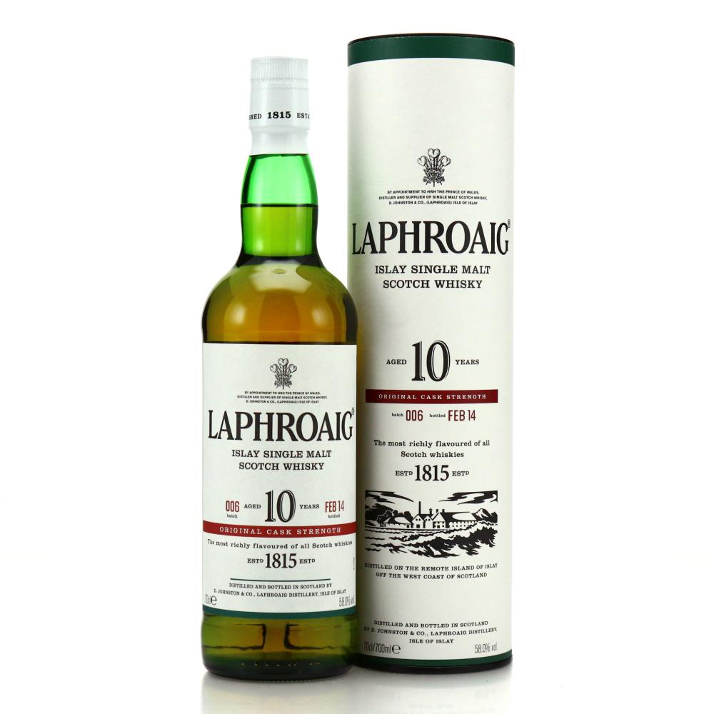 Laphroaig 10 Year Old Cask Strength Batch #006
