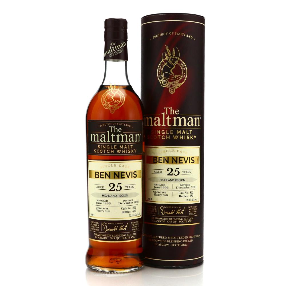 Ben Nevis 1996 Maltman 25 Year Old
