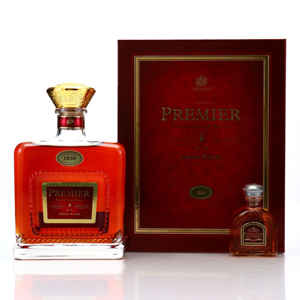 Johnnie Walker Premier 75cl with Miniature