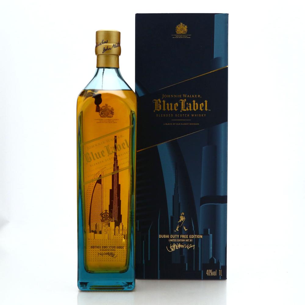 Johnnie Walker Blue Label Dubai Duty Free 1 Litre