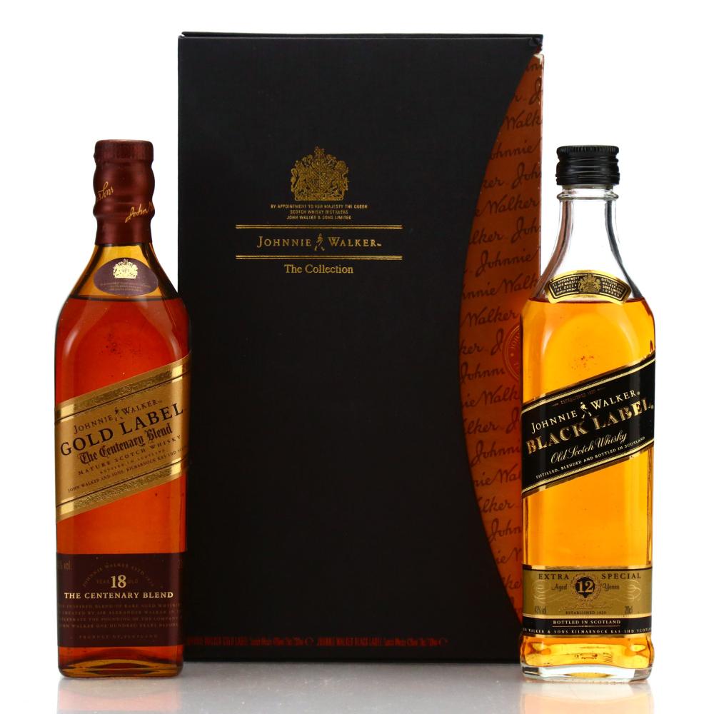 Johnnie Walker The Collection 2 x 20cl / Black & Gold Label