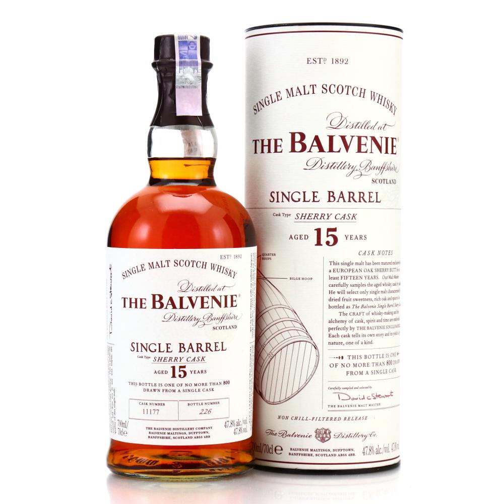 Balvenie 15 Year Old Sherry Cask Single Barrel #11177