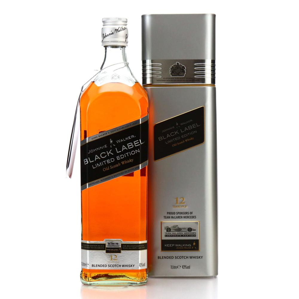 Johnnie Walker Black Label 12 Year Old 1 Litre / McLaren Mercedes