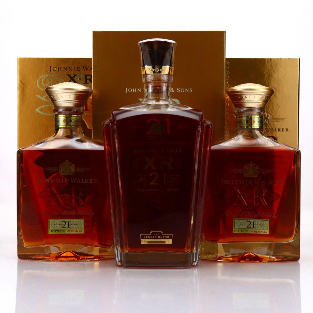 Johnnie Walker XR 21 Year Old x 3