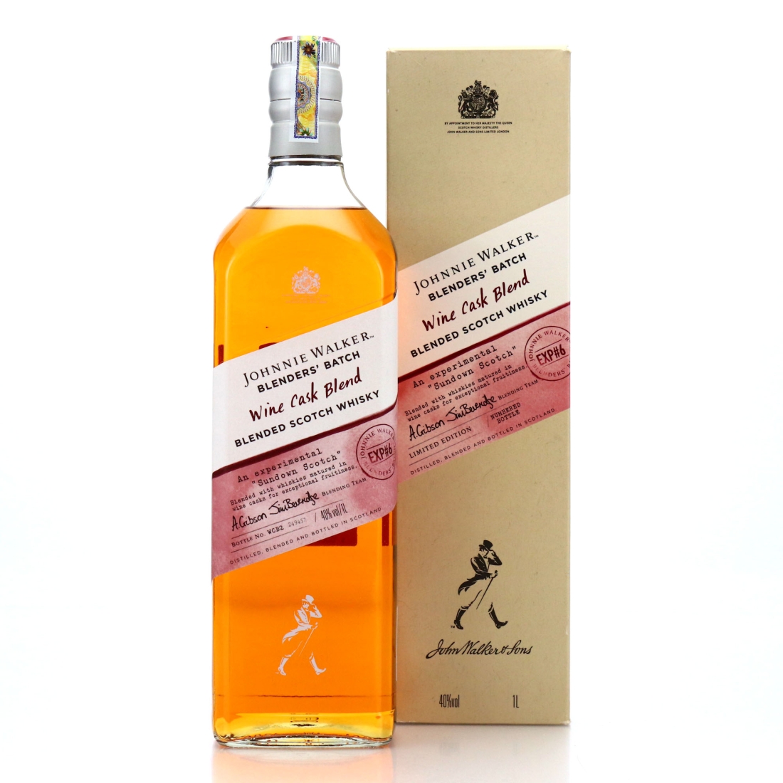 Johnnie Walker Blenders' Batch Exp#6 Wine Cask Blend 1 Litre
