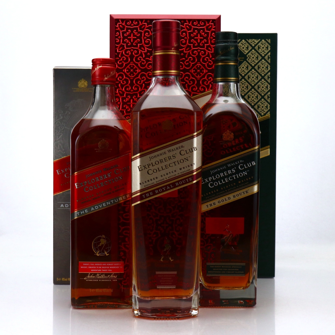 Johnnie Walker Explorers' Club Collection 3 x 1 Litre