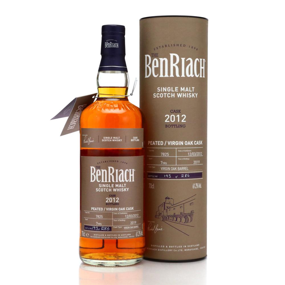 Benriach 2012 Peated Single Virgin Oak Cask 7 Year Old #7825