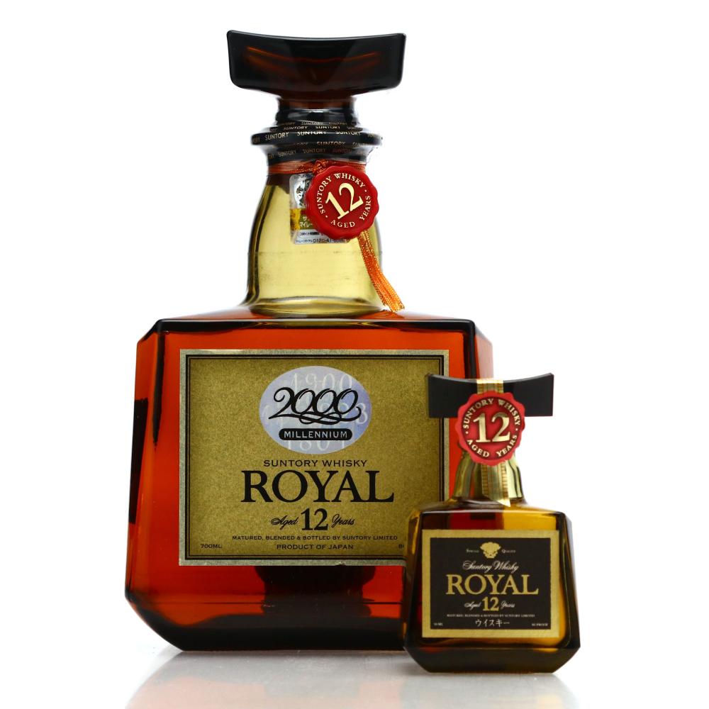 Suntory Royal 12 Year Old Millennium / includes Miniature