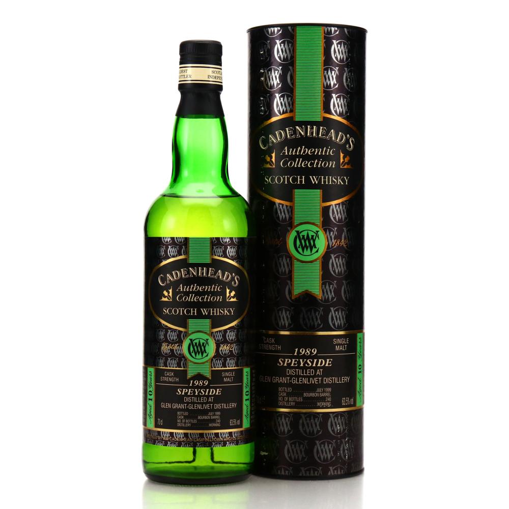 Glen Grant 1989 Cadenhead's 10 Year Old