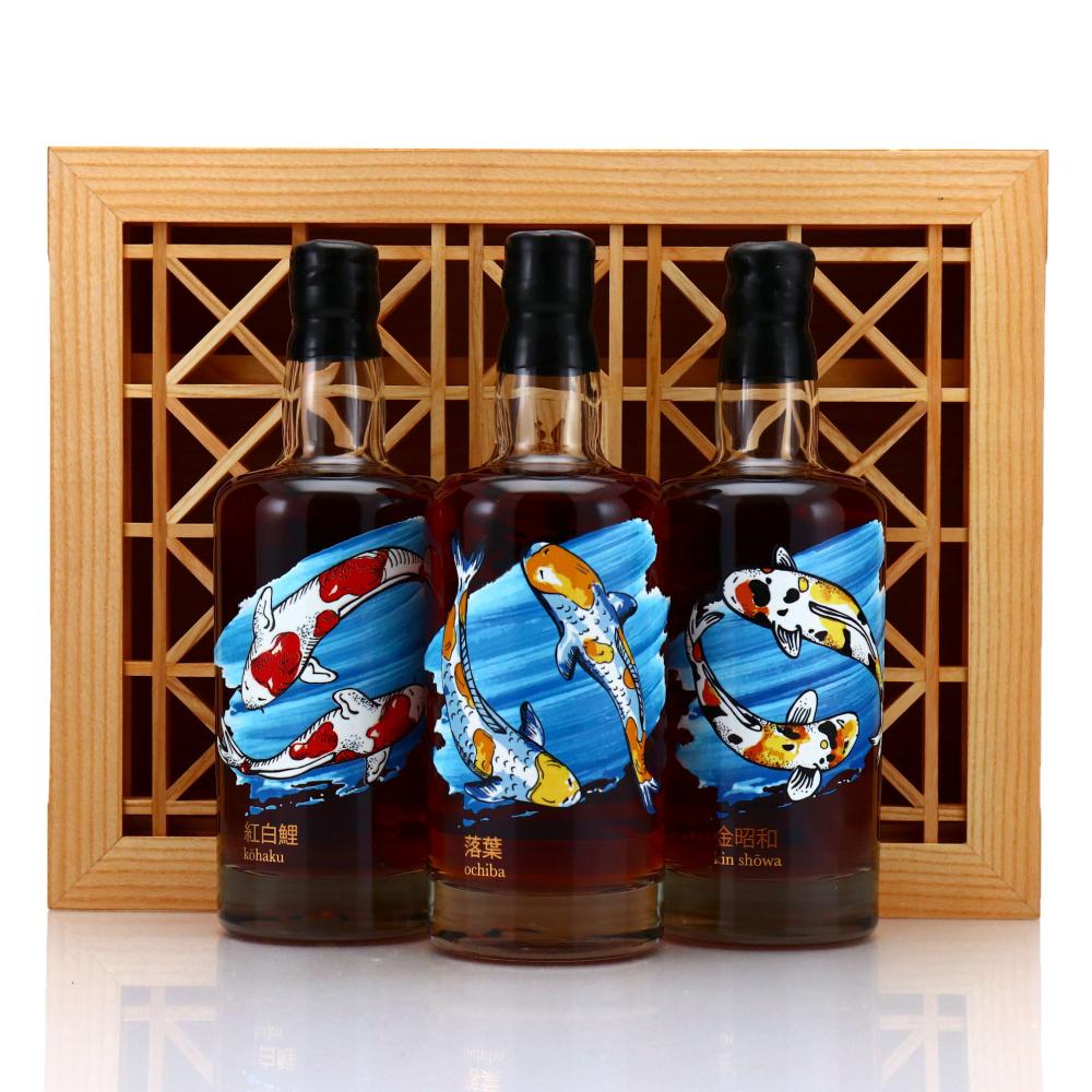 Karuizawa 1999-2000 Koi Fish Collection 3 x 70cl / Wealth Solutions