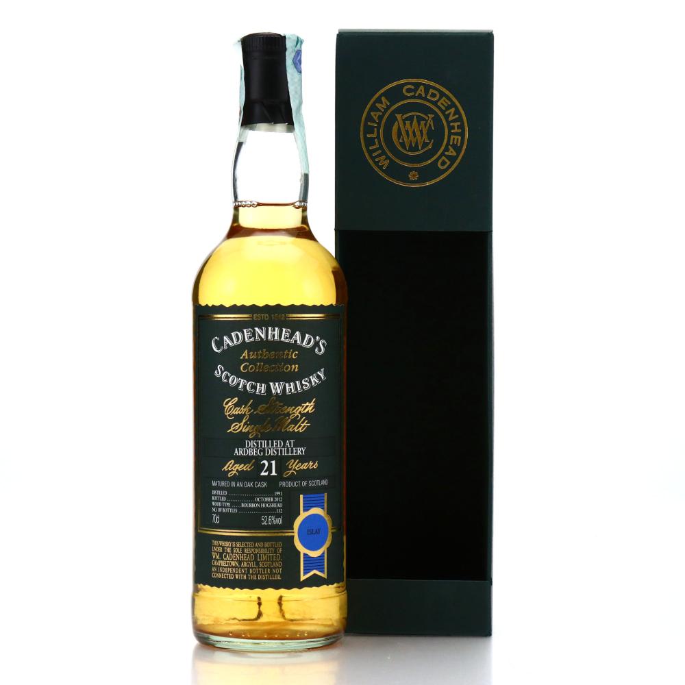 Ardbeg 1991 Cadenhead's 21 Year Old