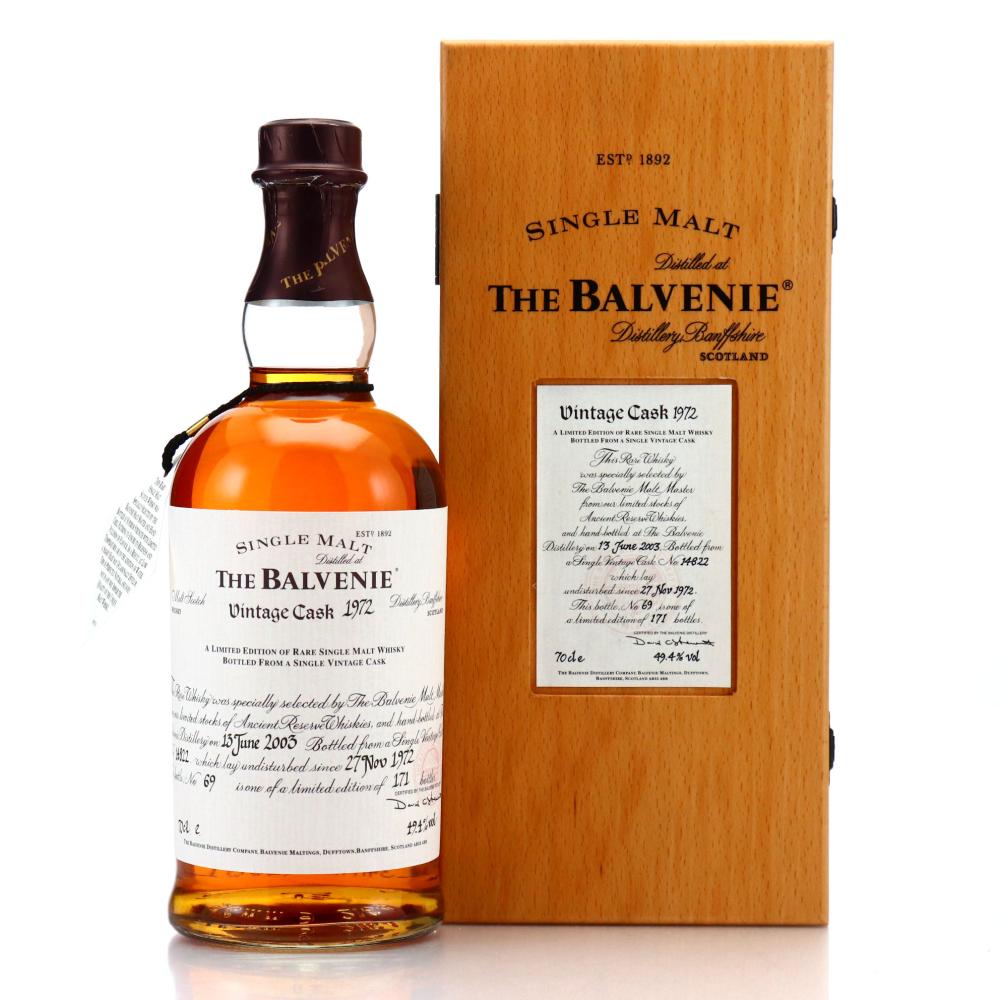 Balvenie 1972 Vintage Cask #14822