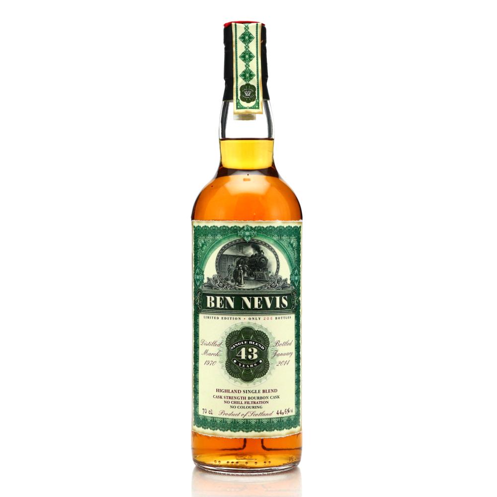 Ben Nevis 1970 Jack Wiebers 43 Year Old Single Blend / Old Train Line