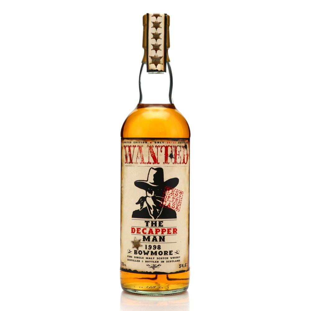Bowmore 1998 Jack Wiebers Wanted / The Decapper Man 'Rest of the Cask'
