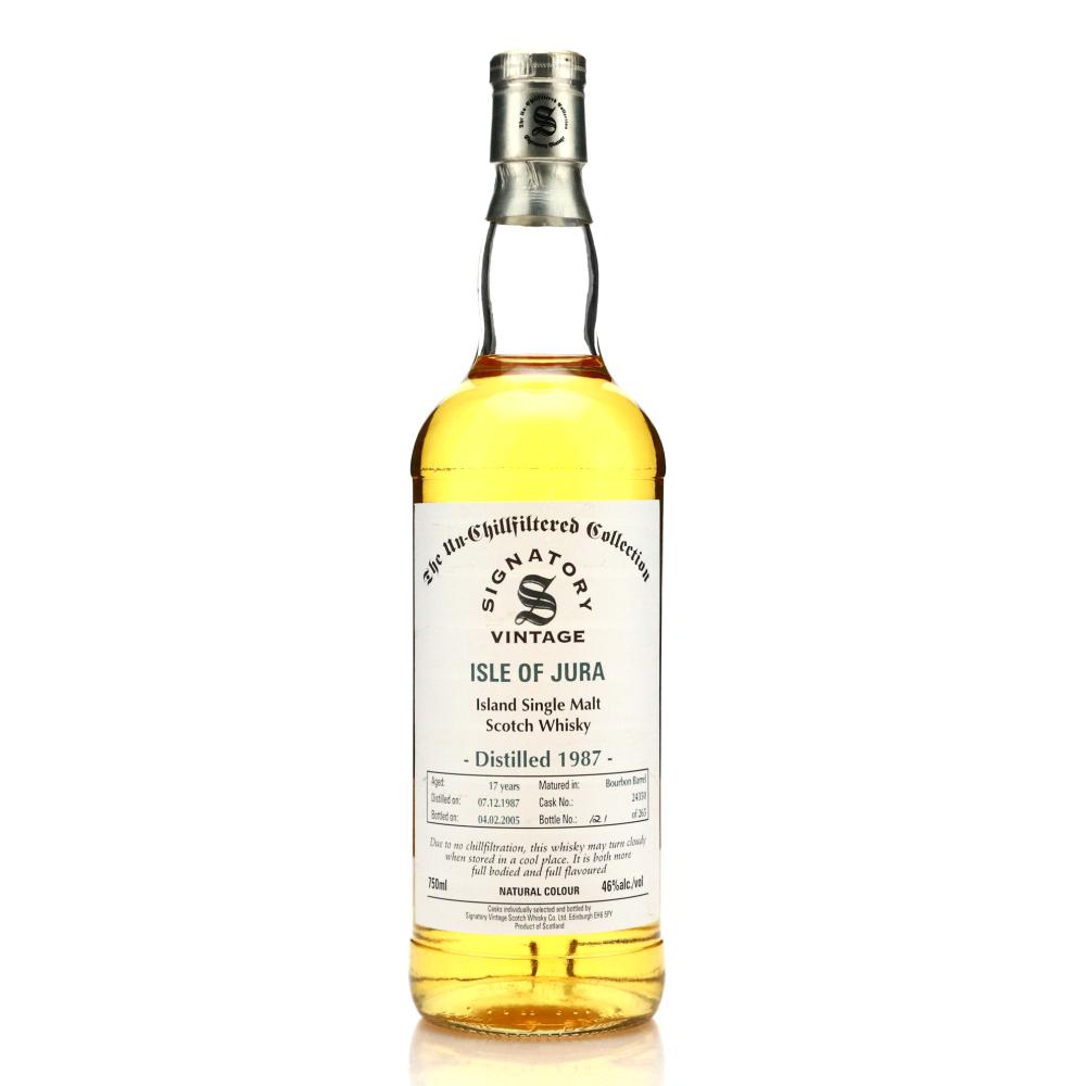 Jura 1987 Signatory Vintage 17 Year Old 75cl