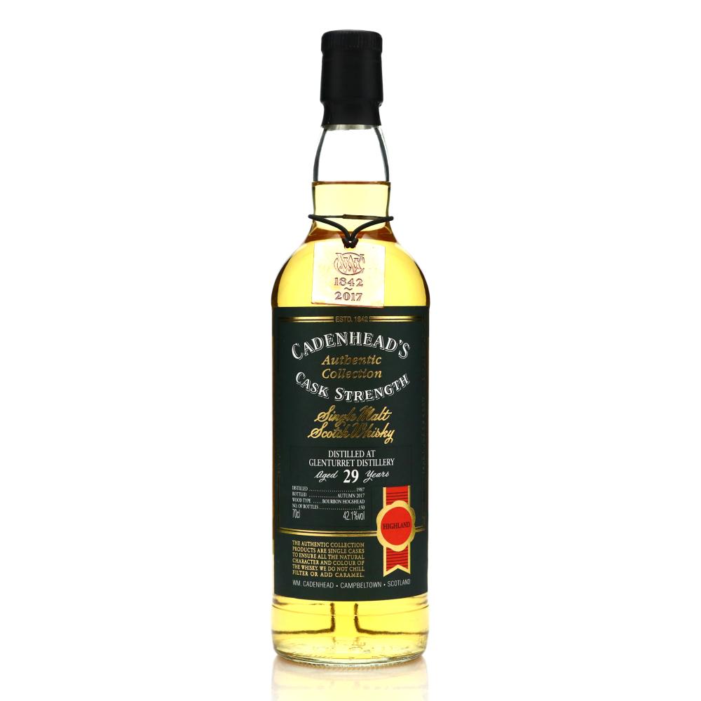 Glenturret 1987 Cadenhead's 29 Year Old