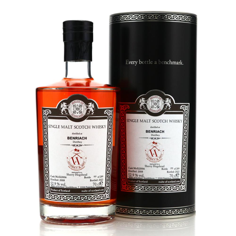 Benriach 2008 Single Malts of Scotland Sherry Hogshead