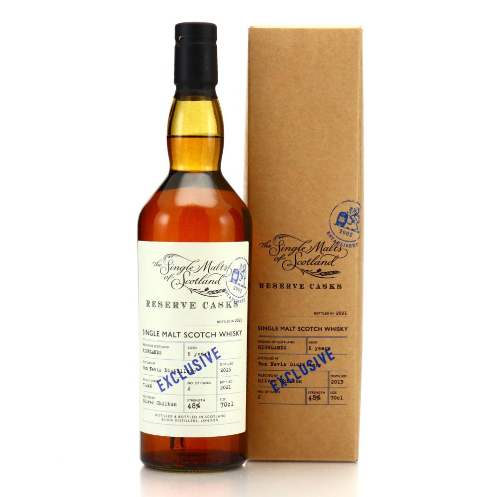 Ben Nevis 2013 Single Malts of Scotland 6 Year Old Reserve Casks / Kirsch Import