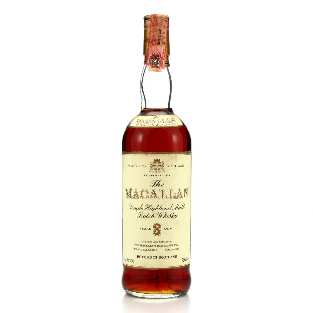 Macallan 8 Year Old 1980s