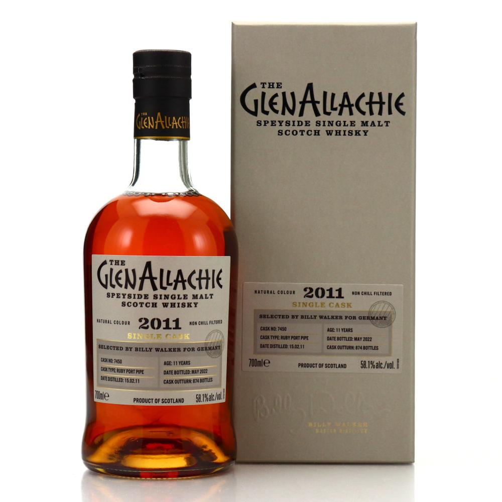 Glenallachie 2011 Single Port Cask 11 Year Old #7450 / Germany