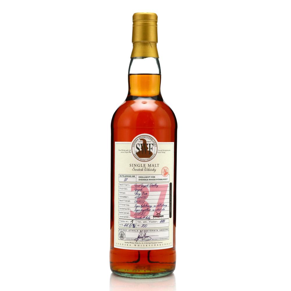 Speyside Single Malt 2001 Sansibar / Svenska Whiskyforbundet