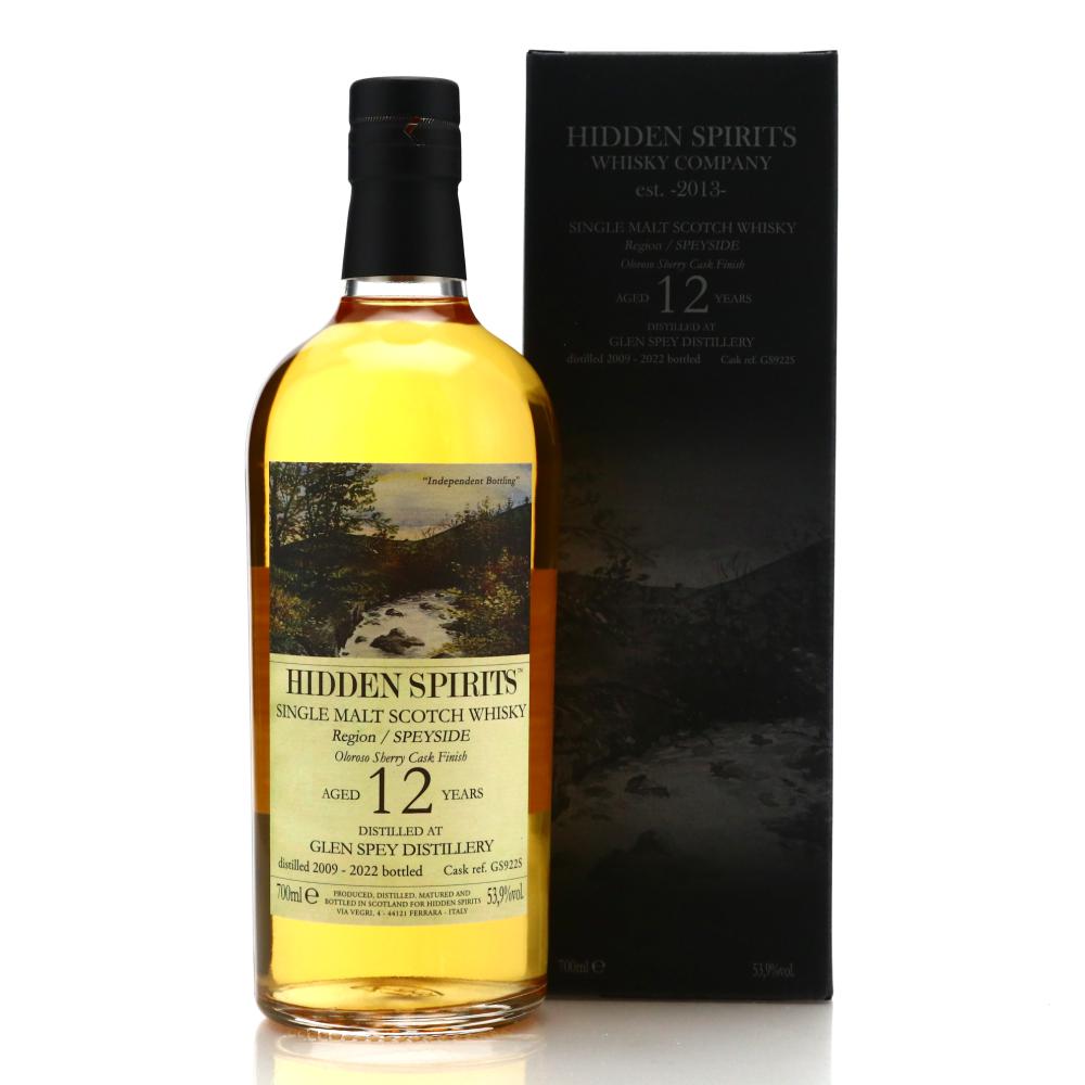 Glen Spey 2009 Hidden Spirits 12 Year Old