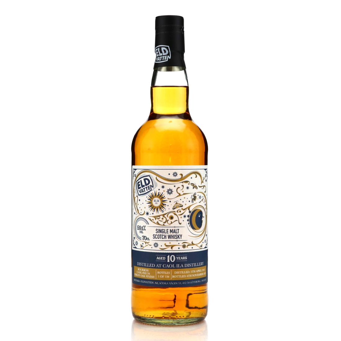 Caol Ila 2011 Svenska Eldvatten 10 Year Old