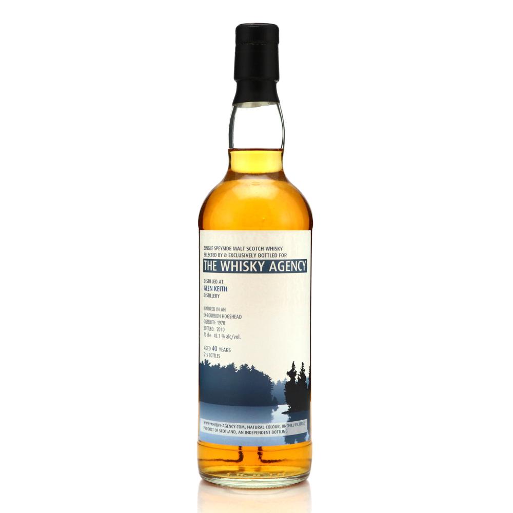 Glen Keith 1970 Whisky Agency 40 Year Old