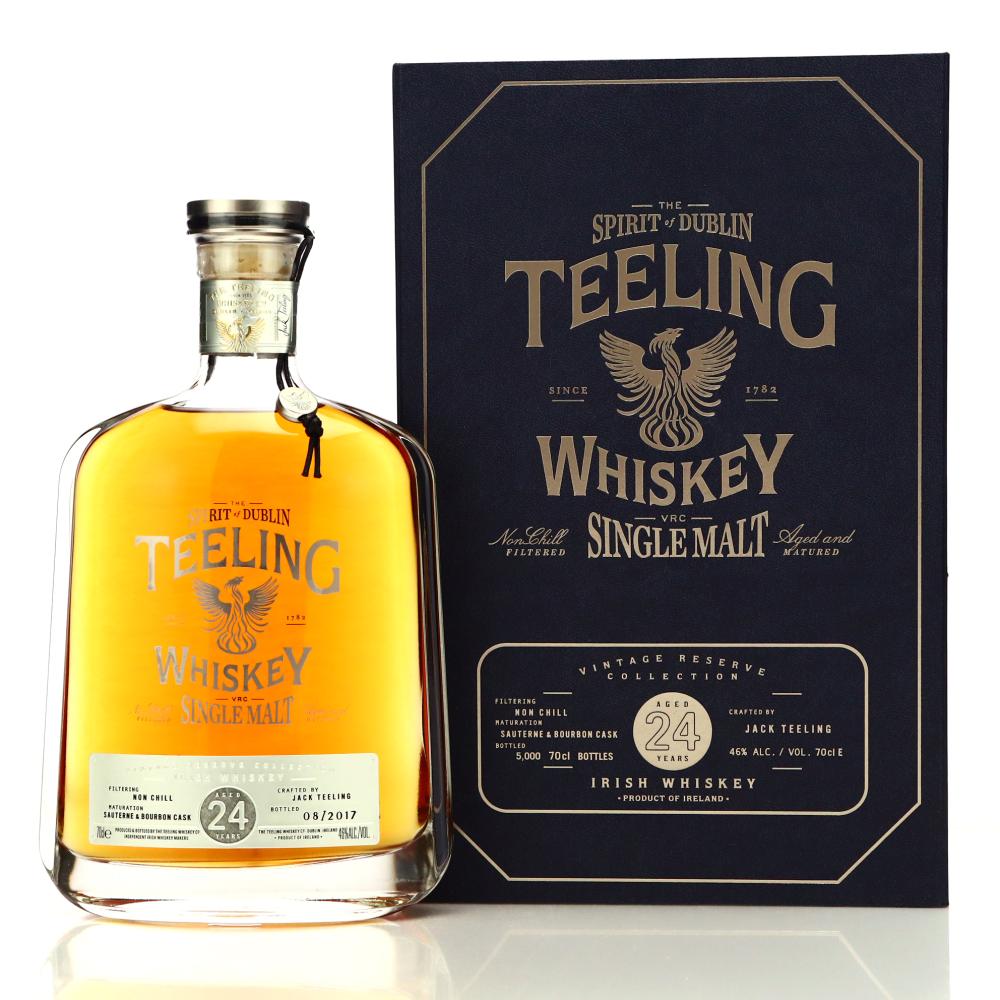 Teeling Whiskey 24 Year Old Vintage Reserve Single Malt 2017 / Bourbon & Sauternes