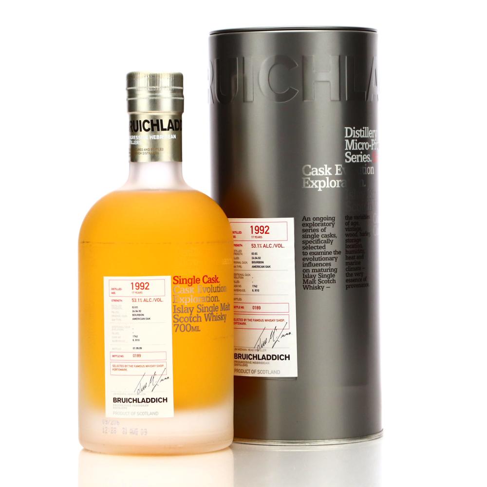 Bruichladdich 1992 Micro Provenance Single Cask 17 Year Old #1742