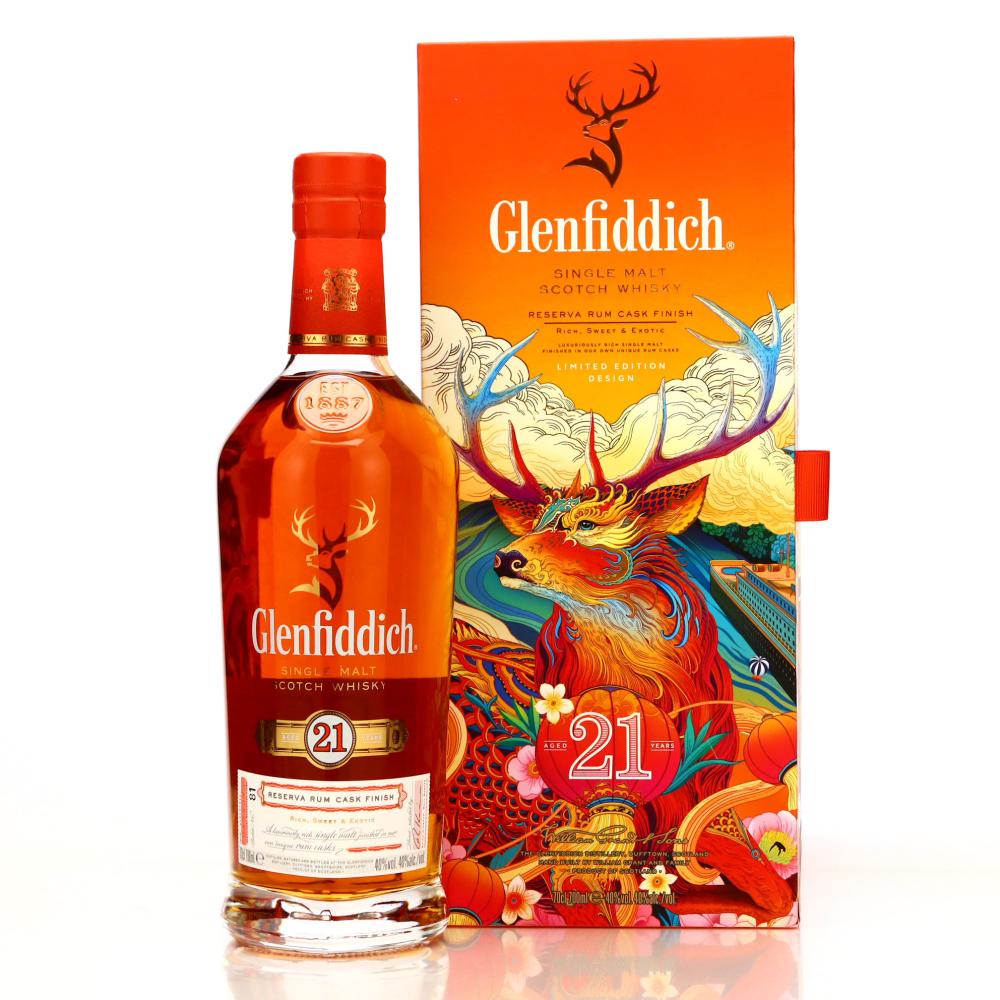 Glenfiddich 21 Year Old Reserva Rum Cask Finish / Chinese New Year 2021