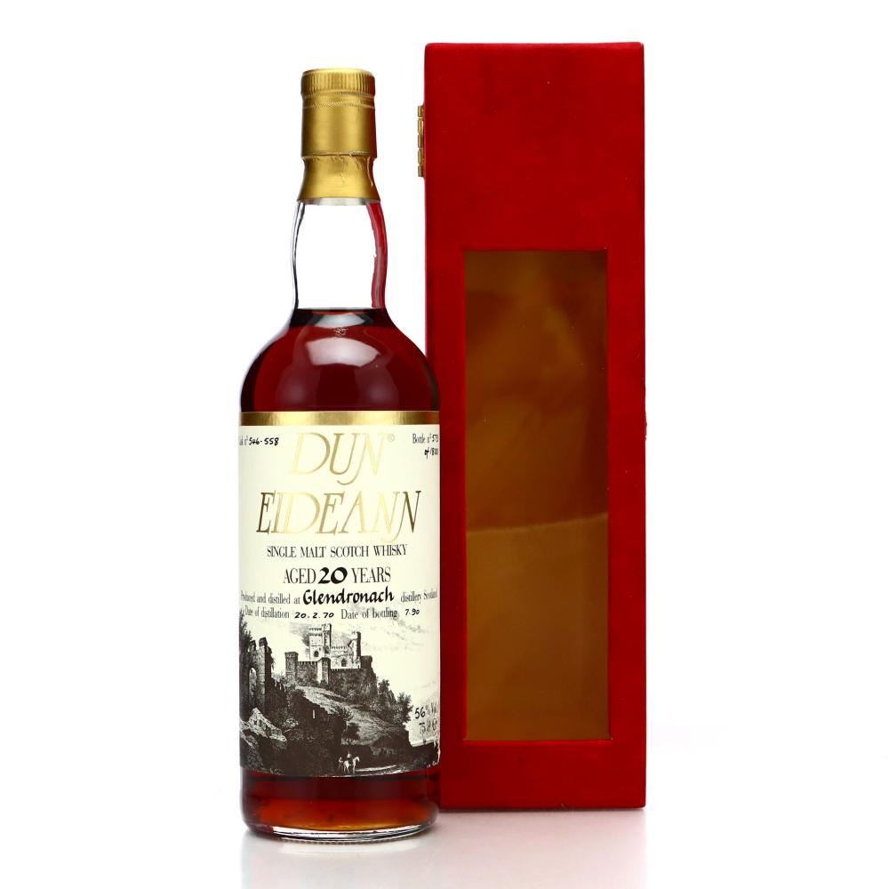 Glendronach 1970 Dun Eideann 20 Year Old