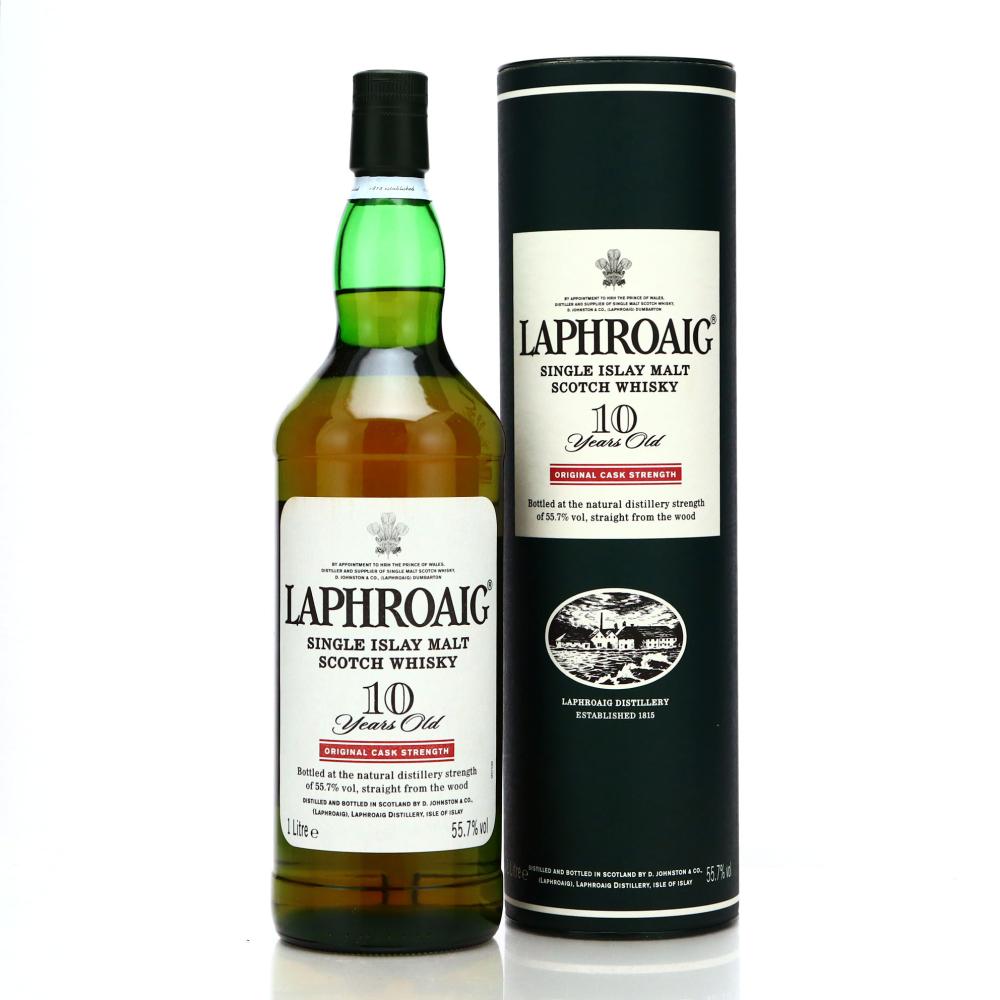 Laphroaig 10 Year Old Original Cask Strength 1 Litre / 55.7%