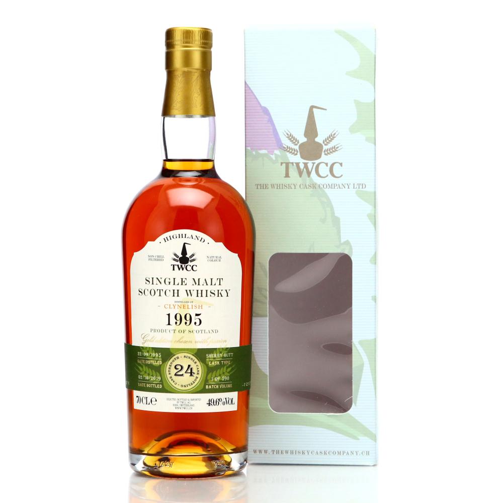 Clynelish 1995 The Whisky Cask Company 24 Year Old