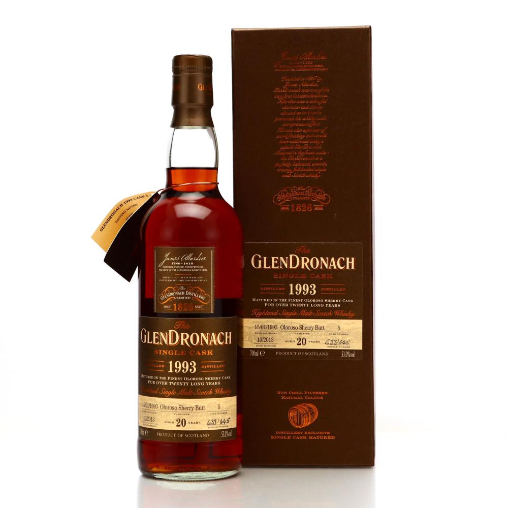 Glendronach 1993 Single Oloroso Cask 20 Year Old #5