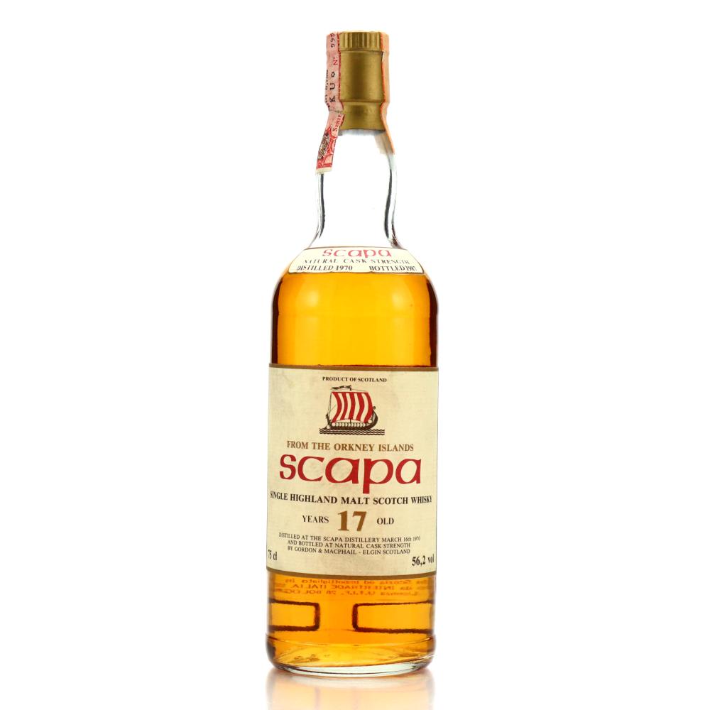 Scapa 1970 Gordon and MacPhail 17 Year Old / Signed by Nadi Fiori