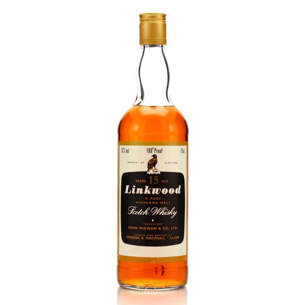 Linkwood 15 Year Old Gordon and MacPhail 100 Proof 1980s