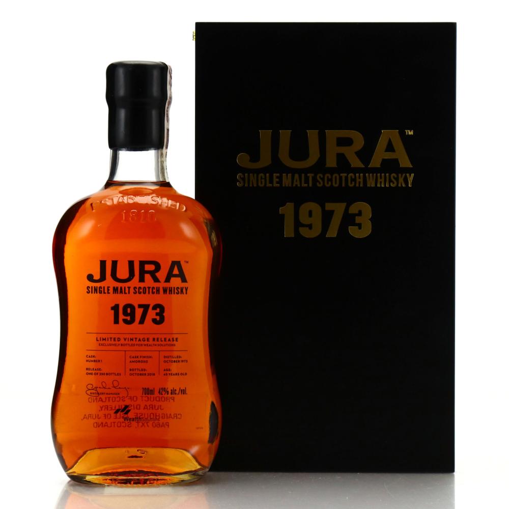 Jura 1973 Single Cask 45 Year Old #1 / Wealth Solutions Black Edition