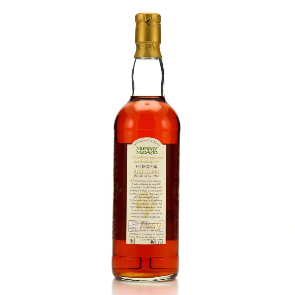 Springbank 1969 Murray McDavid 28 Year Old