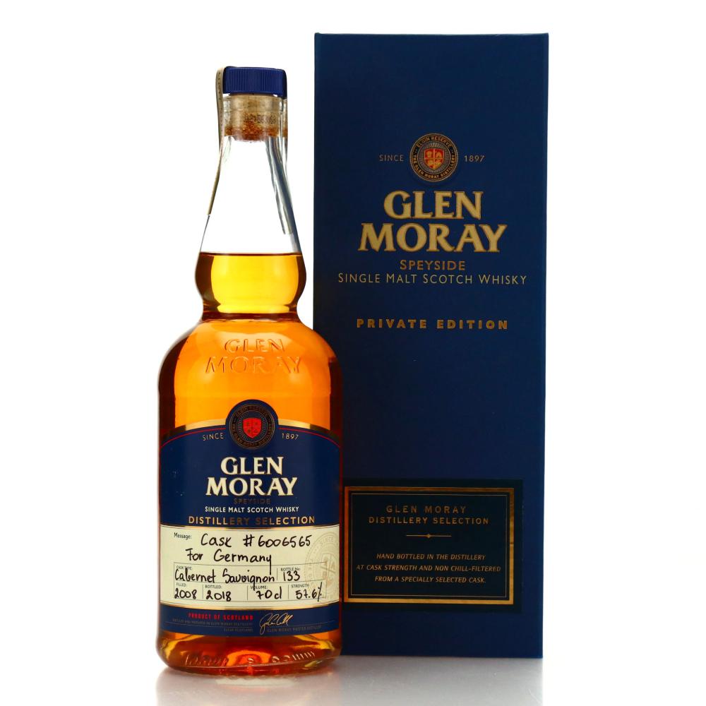 Glen Moray 2008 Hand Filled Cask #6006565 / Cabernet Sauvignon