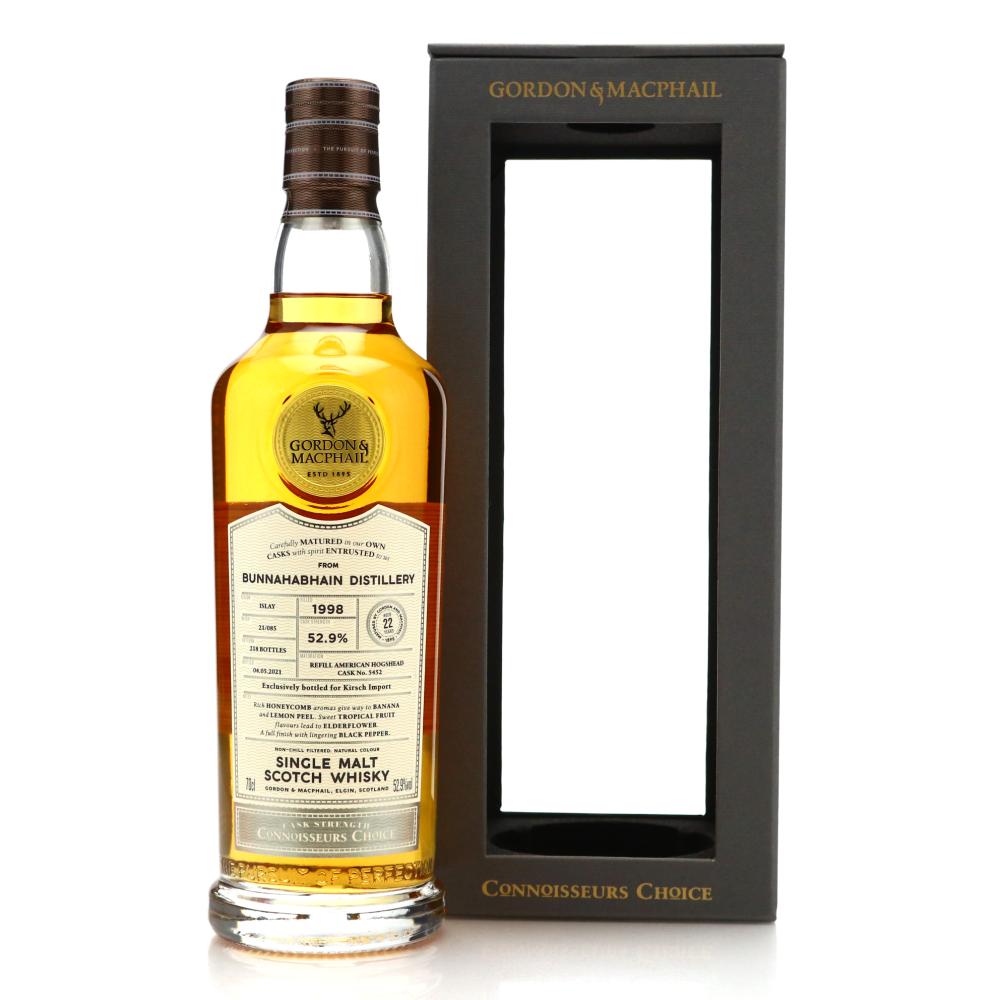 Bunnahabhain 1998 Gordon and MacPhail 22 Year Old Batch #21/085 / Kirsch Import